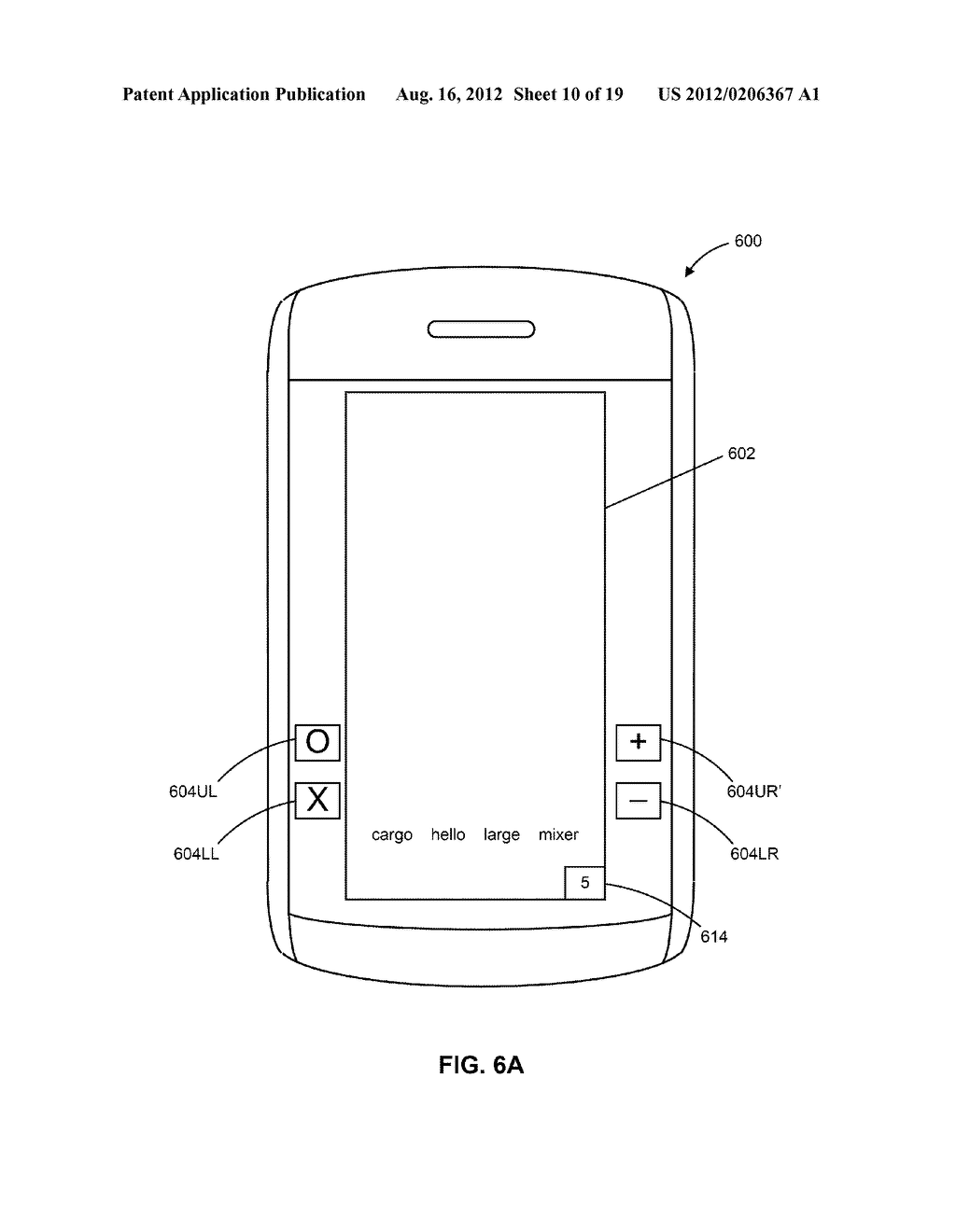 HANDHELD ELECTRONIC DEVICES WITH ALTERNATIVE METHODS FOR TEXT INPUT - diagram, schematic, and image 11