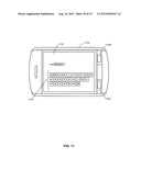 HANDHELD ELECTRONIC DEVICES WITH ALTERNATIVE METHODS FOR TEXT INPUT diagram and image