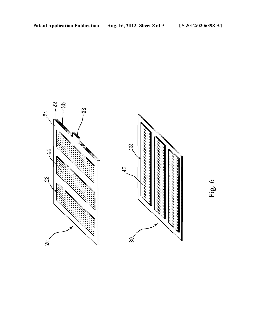 RESISTIVE TOUCH DEVICE WITHOUT PERCEPTION OF COLOR DIFFERENCE - diagram, schematic, and image 09