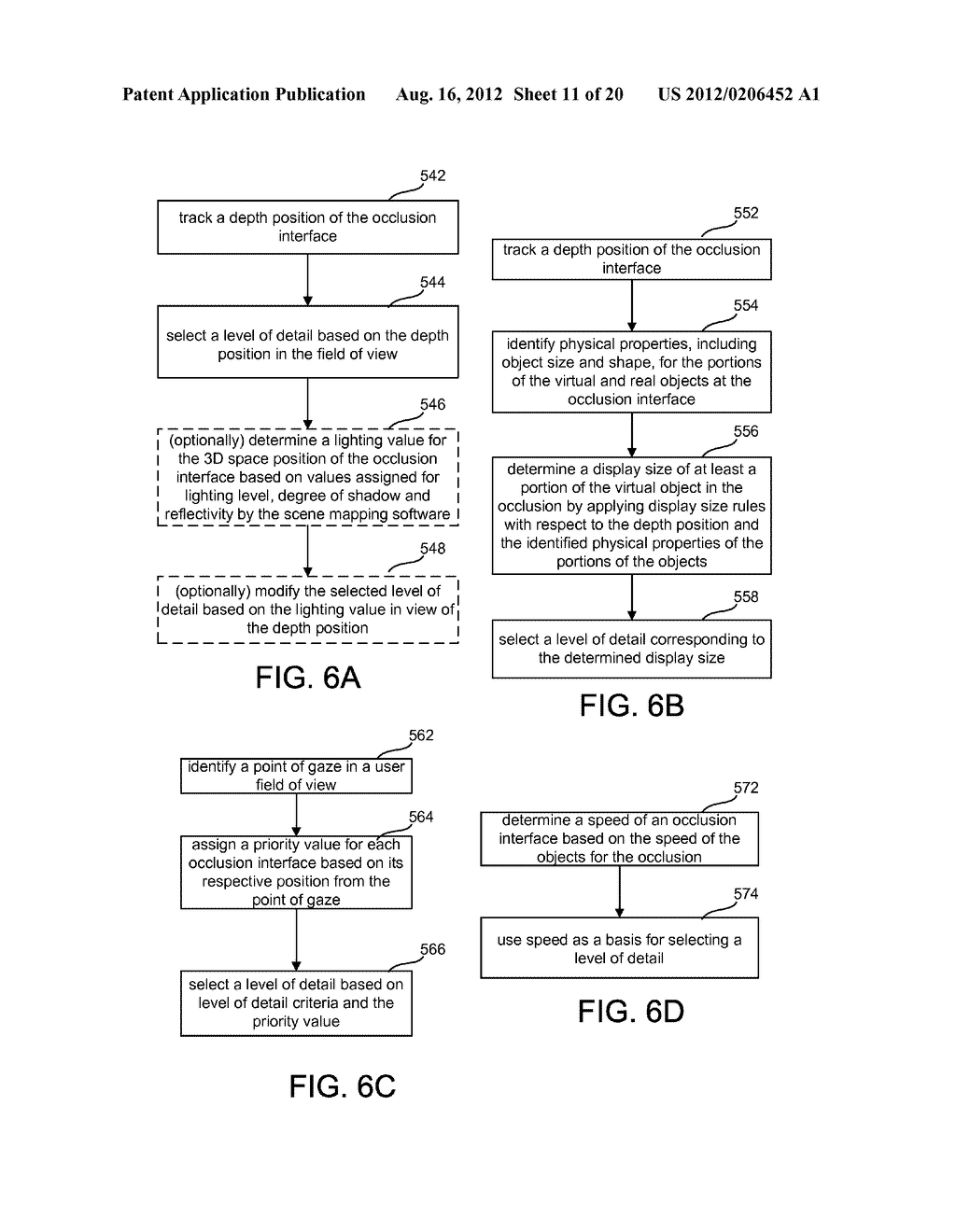 REALISTIC OCCLUSION FOR A HEAD MOUNTED AUGMENTED REALITY DISPLAY - diagram, schematic, and image 12