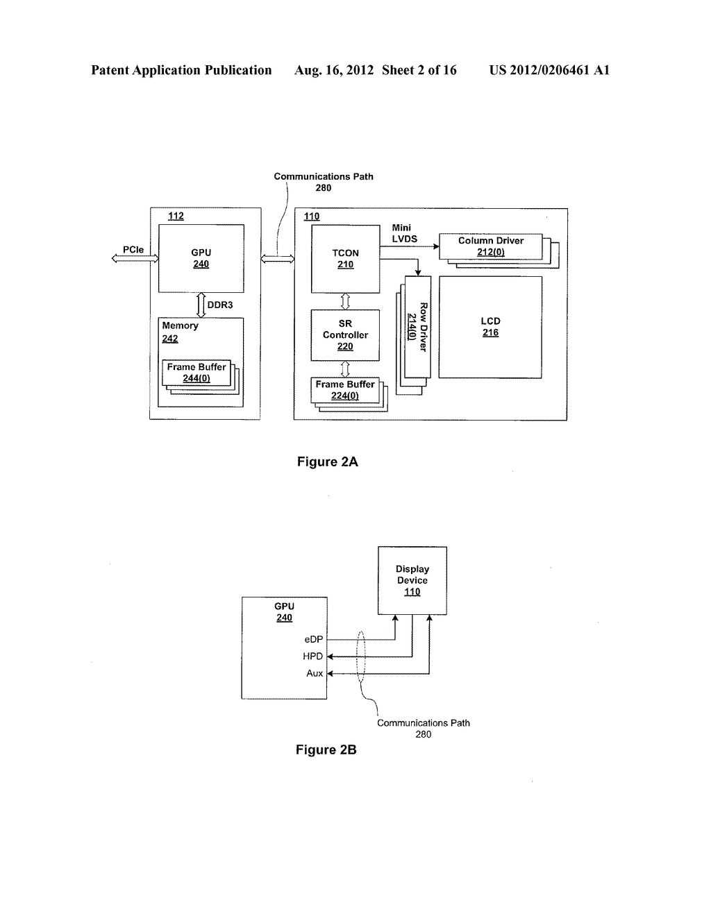 METHOD AND APPARATUS FOR CONTROLLING A SELF-REFRESHING DISPLAY DEVICE     COUPLED TO A GRAPHICS CONTROLLER - diagram, schematic, and image 03
