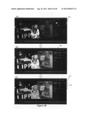 Color waveform diagram and image