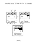 Color waveform diagram and image