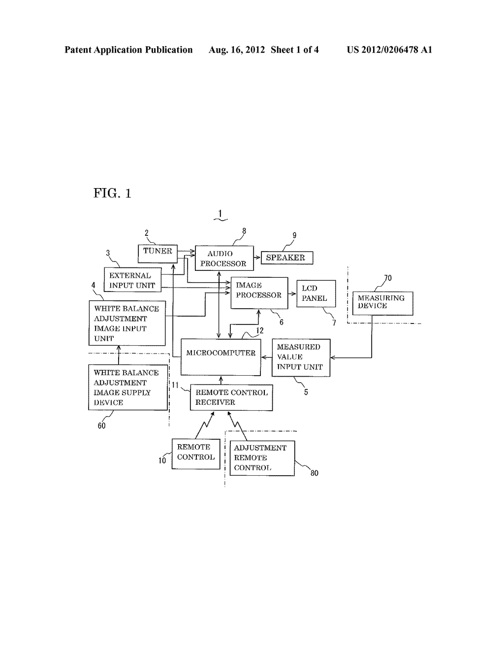 Image Display Device for Displaying Color Image on Color Display Unit - diagram, schematic, and image 02