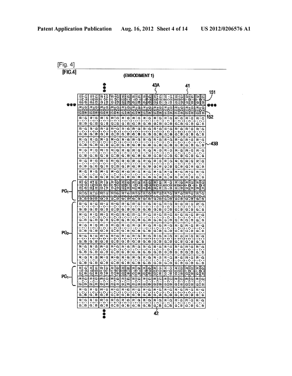 STEREOSCOPIC IMAGING METHOD AND SYSTEM THAT DIVIDES A PIXEL MATRIX INTO     SUBGROUPS - diagram, schematic, and image 05