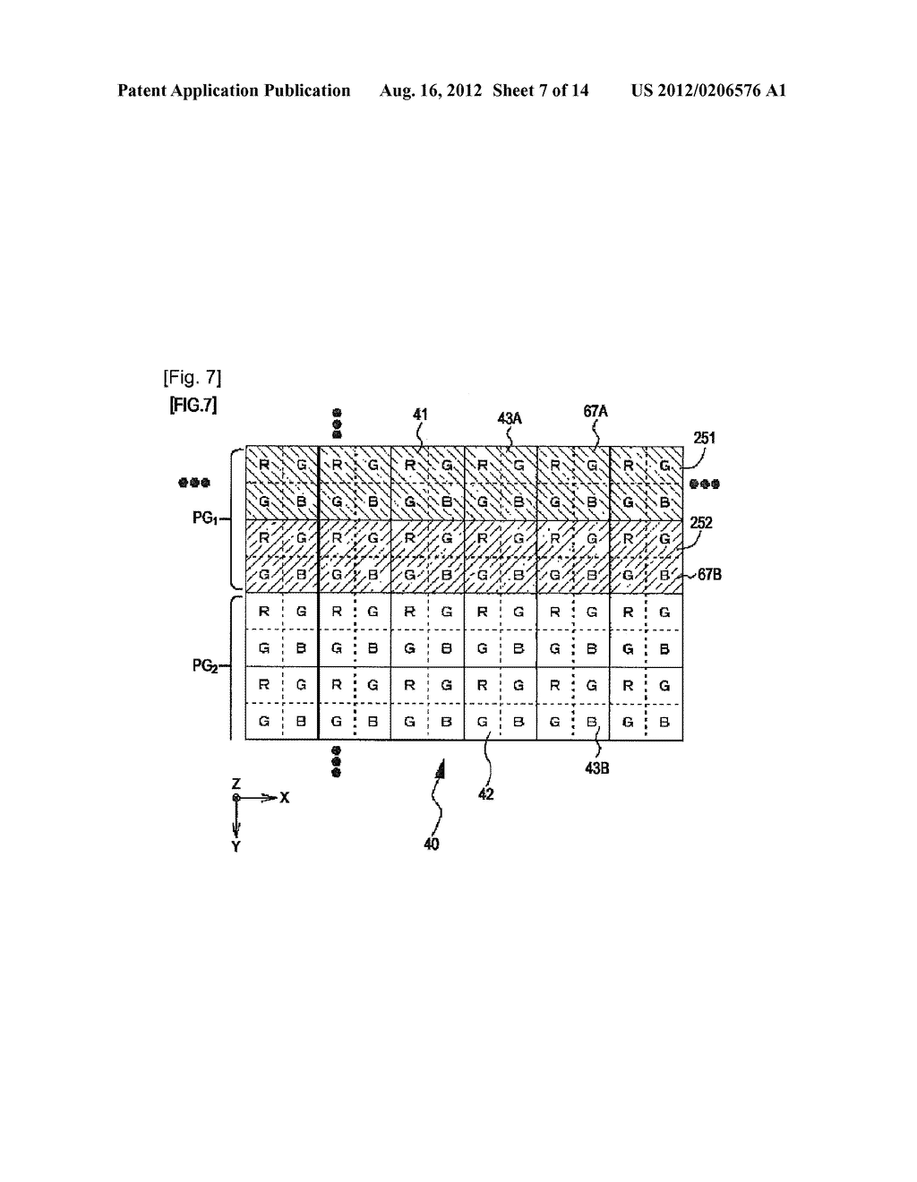 STEREOSCOPIC IMAGING METHOD AND SYSTEM THAT DIVIDES A PIXEL MATRIX INTO     SUBGROUPS - diagram, schematic, and image 08