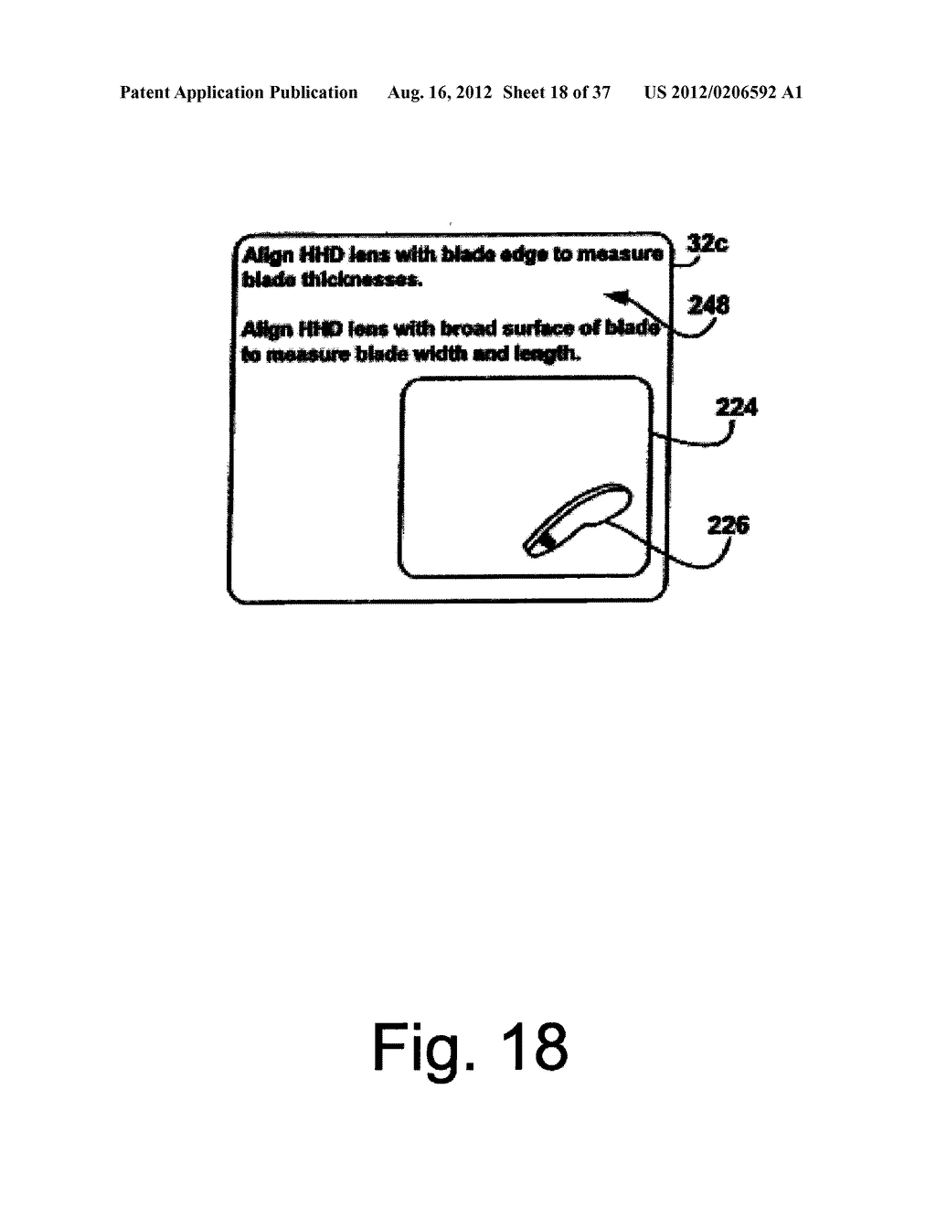 MOBILE HAND HELD MACHINE VISION METHOD AND APPARATUS USING DATA FROM     MULTIPLE IMAGES TO PERFORM PROCESSES - diagram, schematic, and image 19