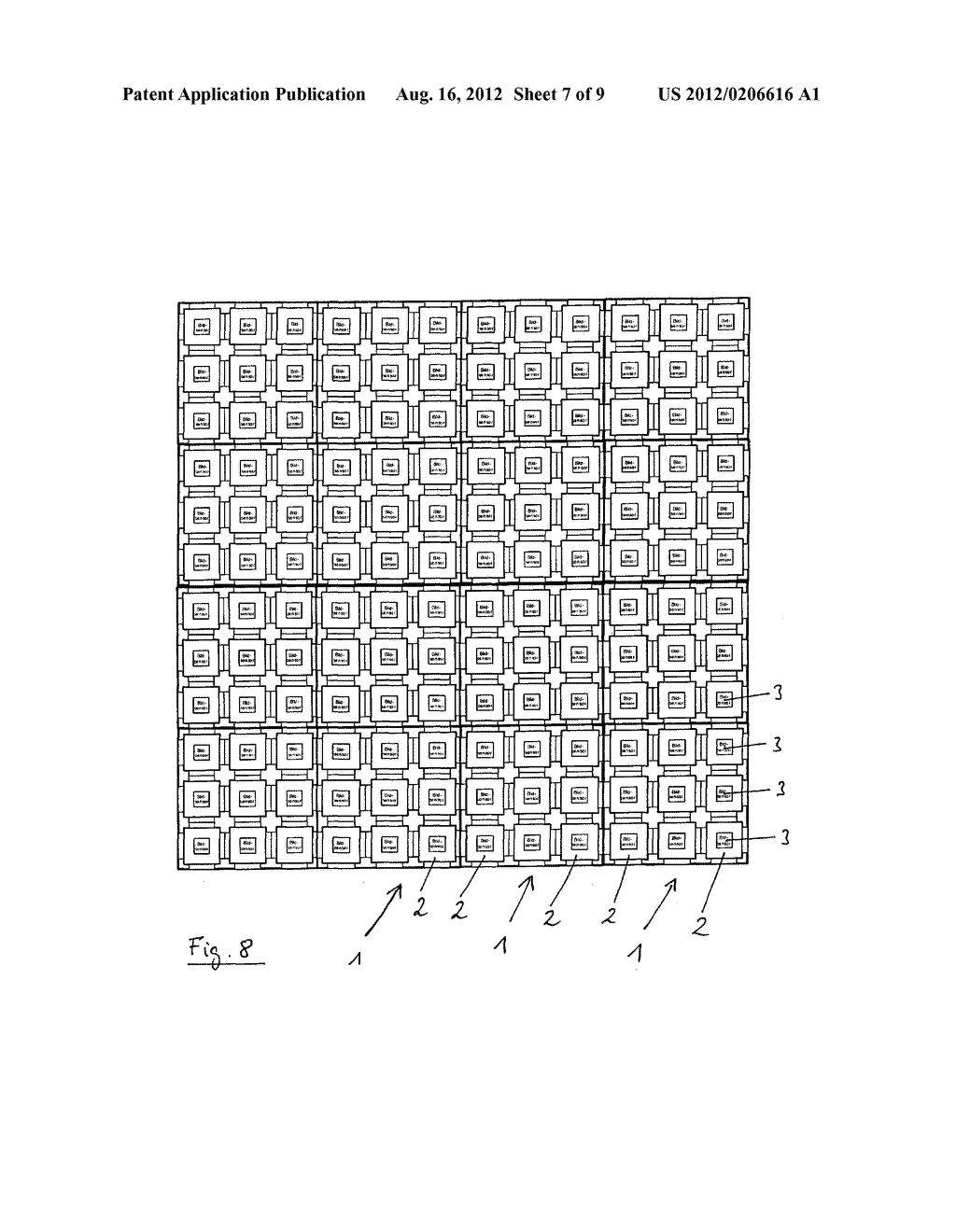 IMAGE SENSOR ARRAY FOR DETECTING IMAGE INFORMATION FOR AUTOMATIC IMAGE     DATA PROCESSING - diagram, schematic, and image 08