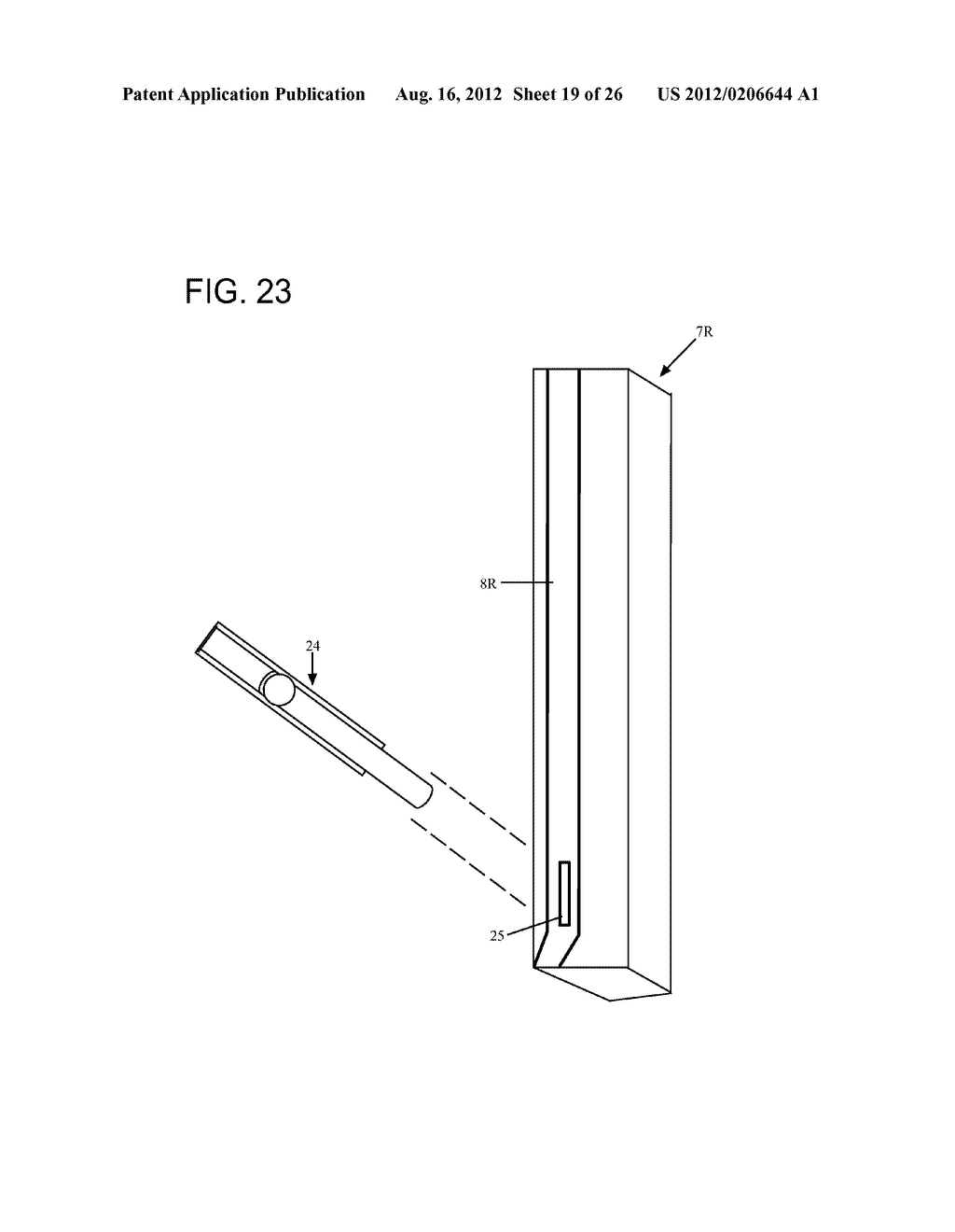 Camera LCD Screen Sliding Shield Door - diagram, schematic, and image 20