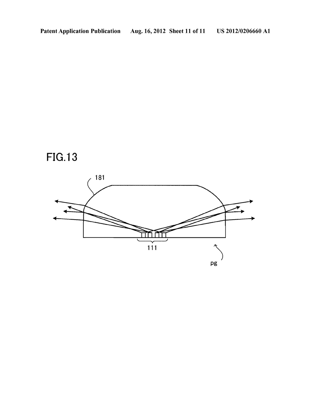 LIGHT SOURCE PACKAGE, ILLUMINATION DEVICE, DISPLAY DEVICE, AND TELEVISION     RECEIVING DEVICE - diagram, schematic, and image 12