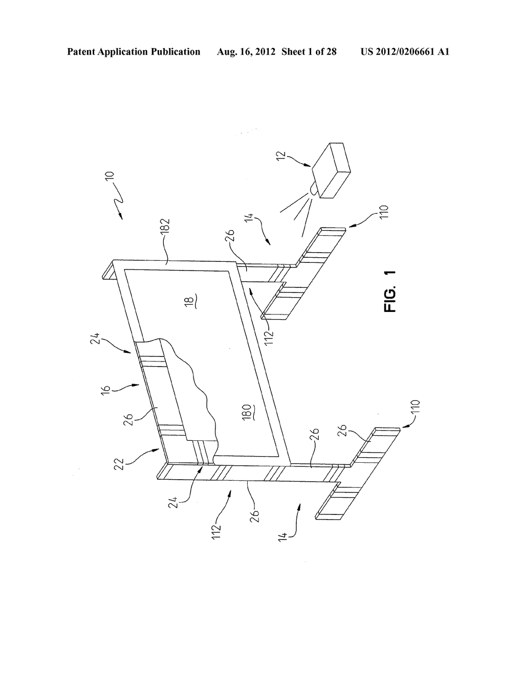 TENSION PROJECTION SCREEN ASSEMBLY - diagram, schematic, and image 02