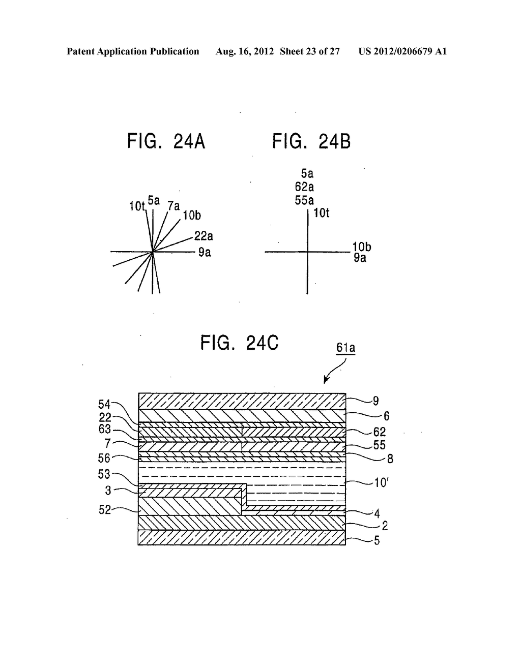 LIQUID CRYSTAL DISPLAY AND METHOD FOR MANUFACTURING THE SAME RELATED     APPLICATION DATA - diagram, schematic, and image 24