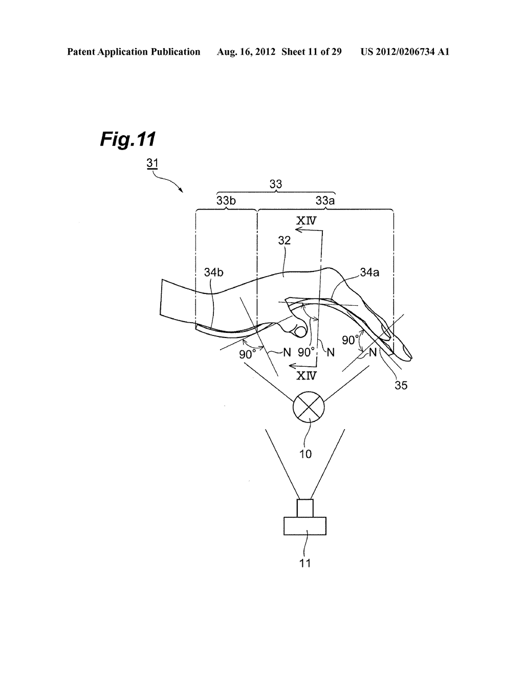 RELIEF PATTERN DETECTION DEVICE - diagram, schematic, and image 12