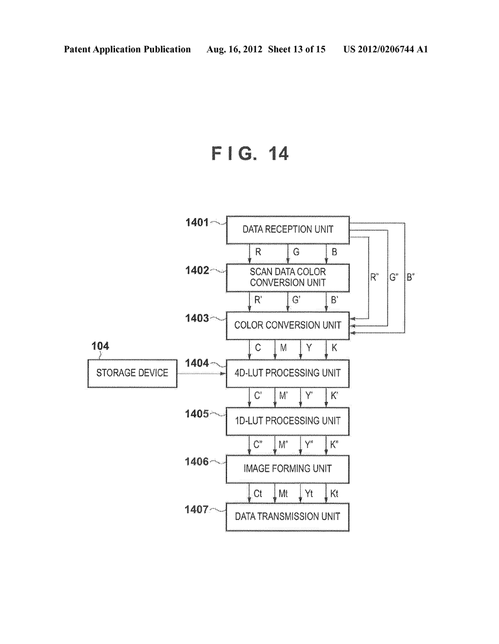 IMAGE PROCESSING APPARATUS, IMAGE PROCESSING METHOD, AND STORAGE MEDIUM - diagram, schematic, and image 14