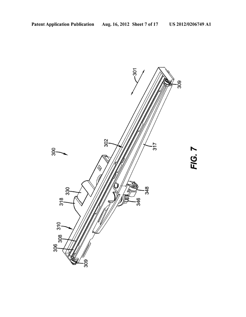 OBLIQUELY MOUNTED MOTOR ON SCAN BAR ASSEMBLY - diagram, schematic, and image 08