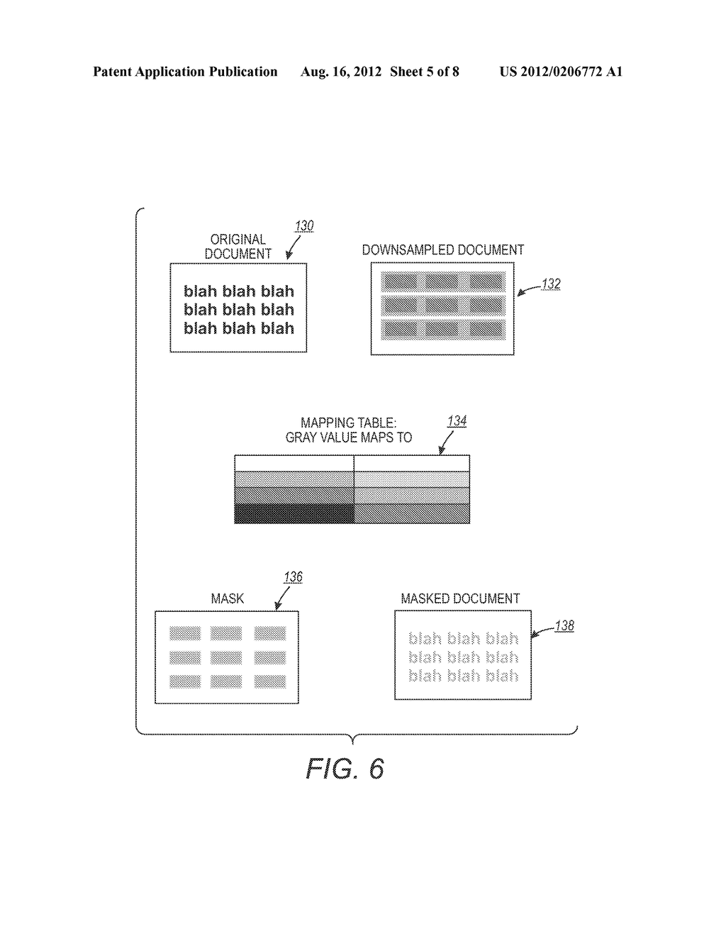 OPTIMAL CONTRAST LEVEL DRAFT-MODE PRINTING USING SPATIAL FREQUENCY     ANALYSIS - diagram, schematic, and image 06