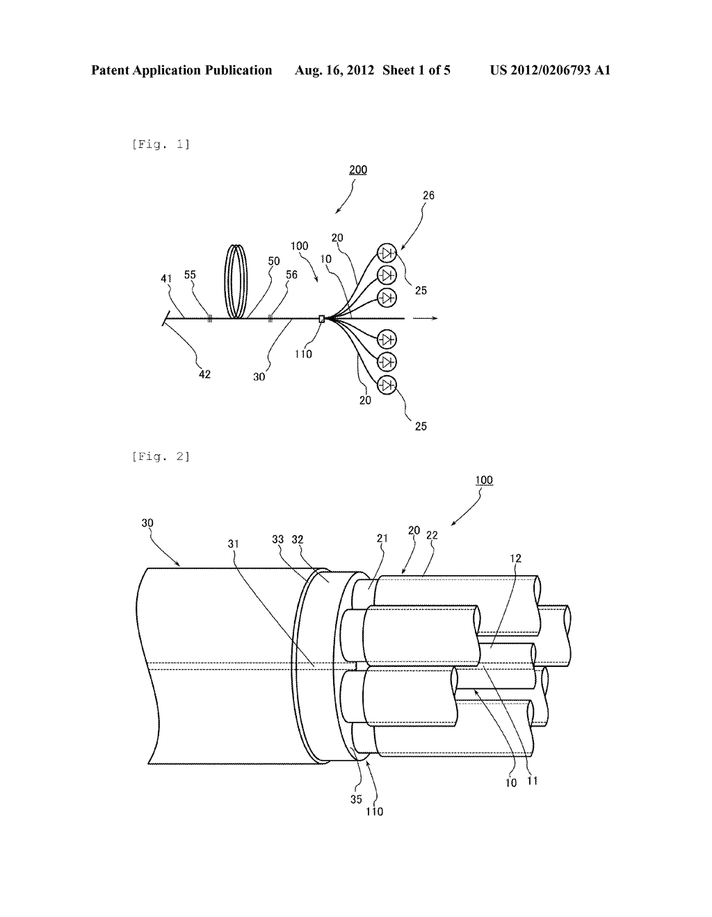 OPTICAL COMBINER AND FIBER LASER DEVICE HAVING THE SAME - diagram, schematic, and image 02