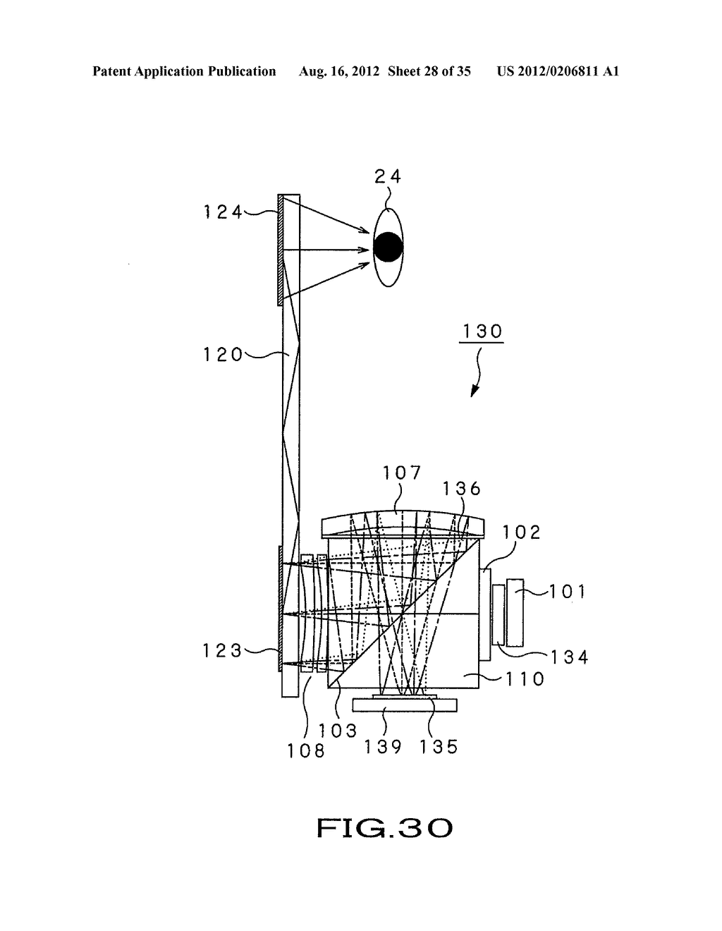 OPTICAL DEVICE, AND VIRTUAL IMAGE DISPLAY DEVICE - diagram, schematic, and image 29