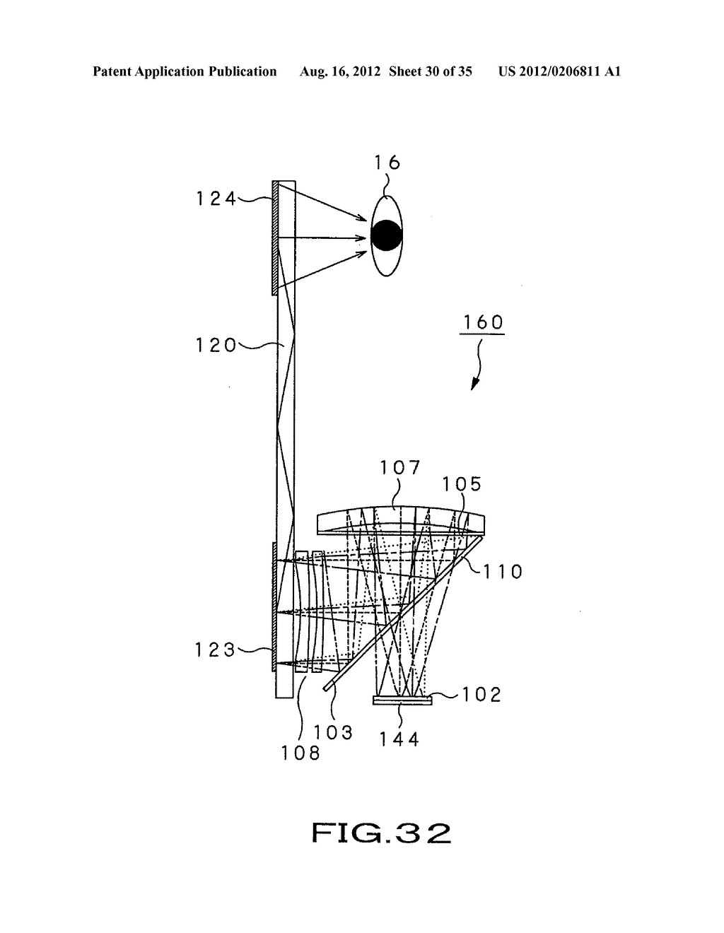 OPTICAL DEVICE, AND VIRTUAL IMAGE DISPLAY DEVICE - diagram, schematic, and image 31