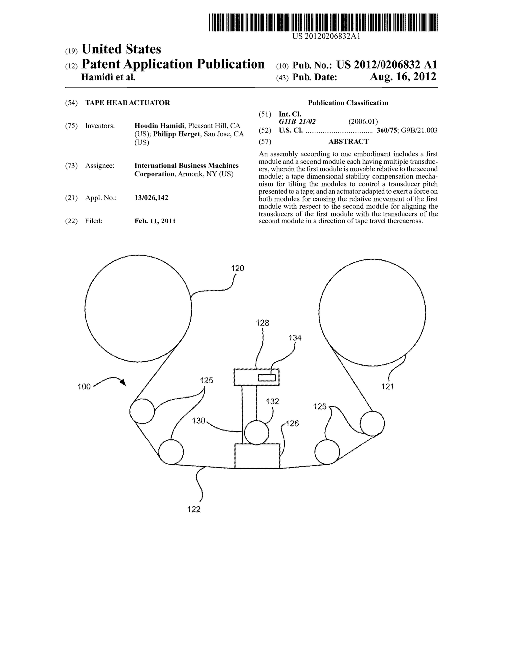 TAPE HEAD ACTUATOR - diagram, schematic, and image 01