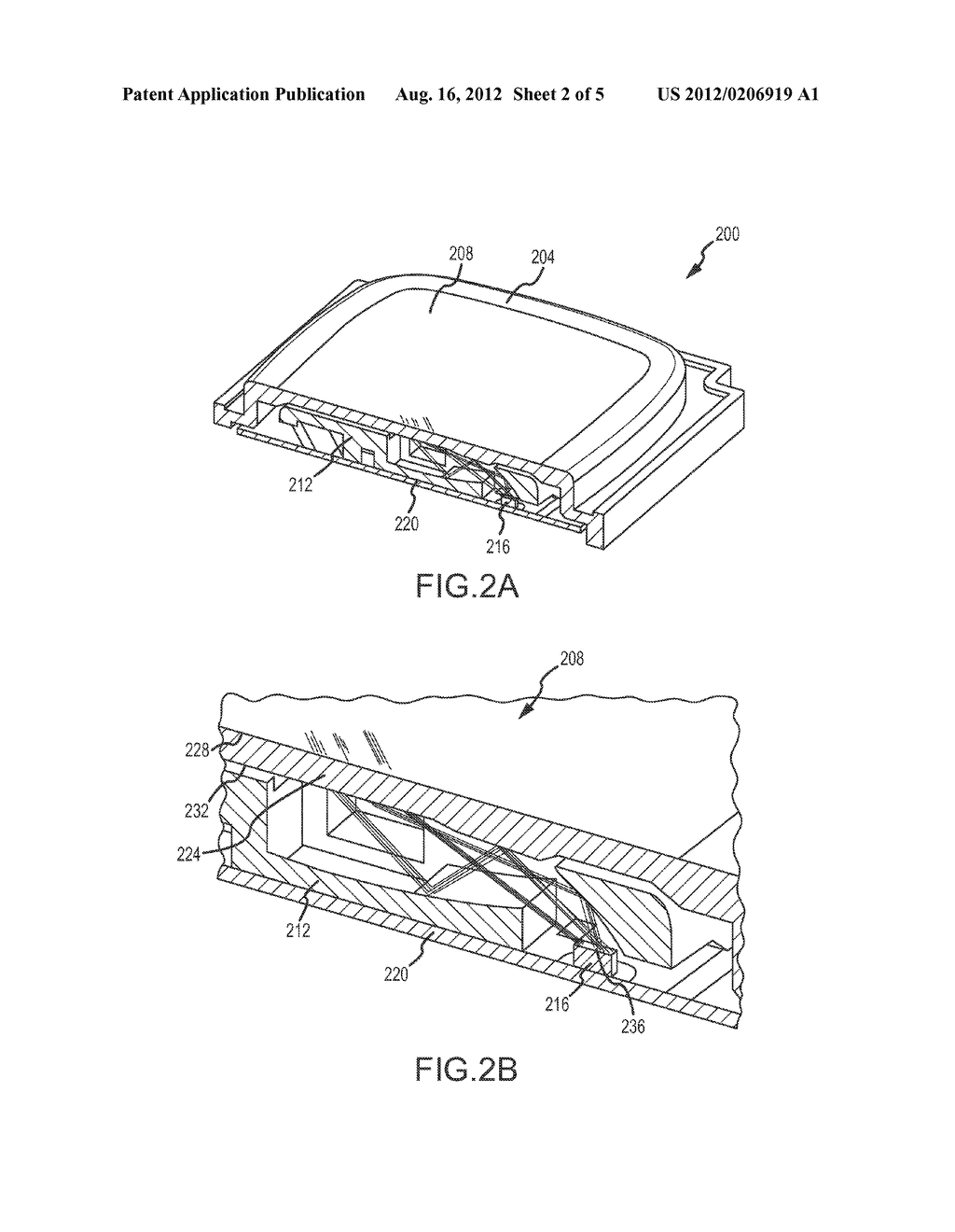 ULTRA-LOW PROFILE OPTICAL FINGER NAVIGATION ILLUMINATION SYSTEM THROUGH     SEGMENTATION - diagram, schematic, and image 03