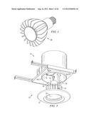 Method and Apparatus for Thermally Effective Removable Trim for Light     Fixture diagram and image