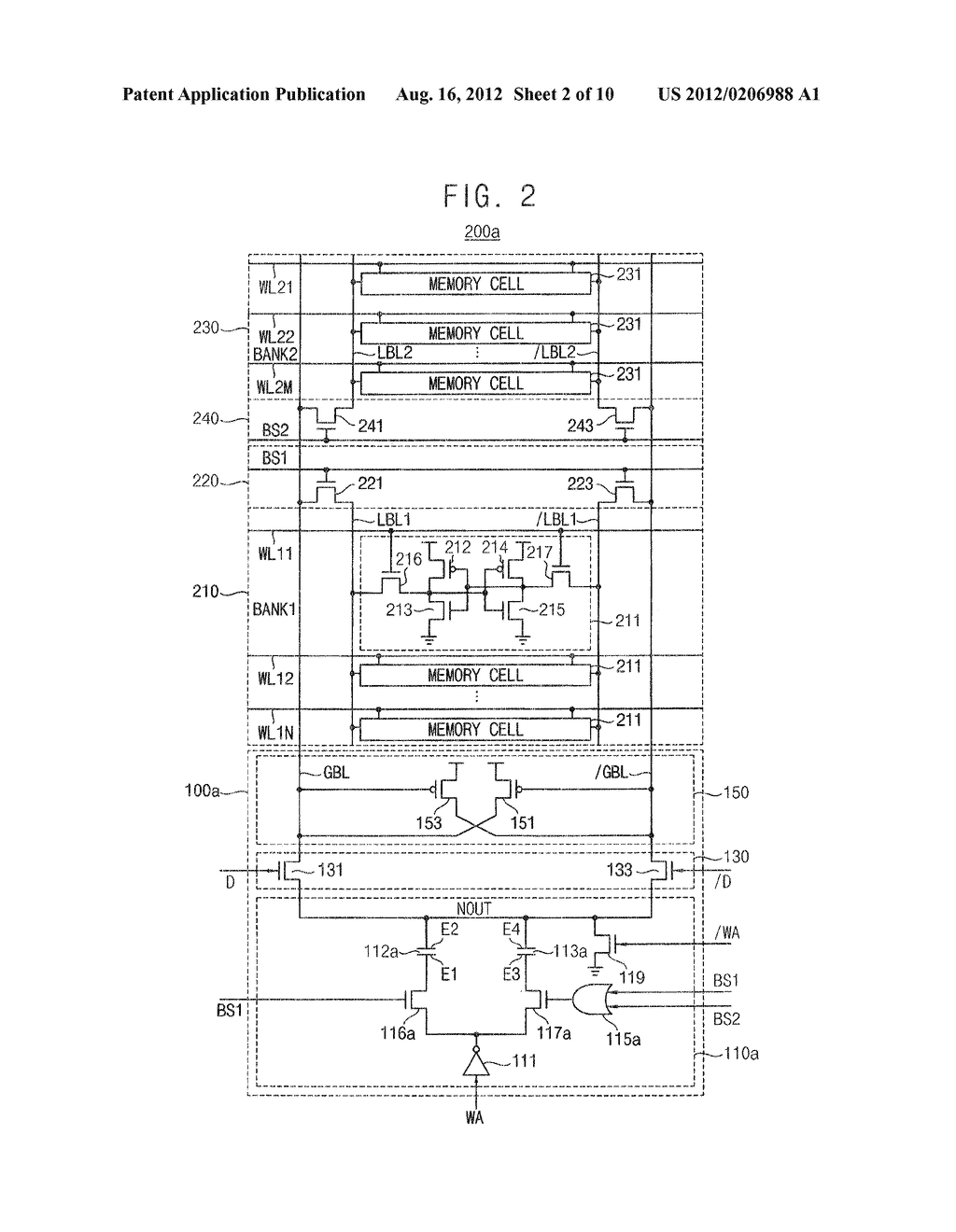 NEGATIVE VOLTAGE GENERATOR AND SEMICONDUCTOR MEMORY DEVICE - diagram, schematic, and image 03