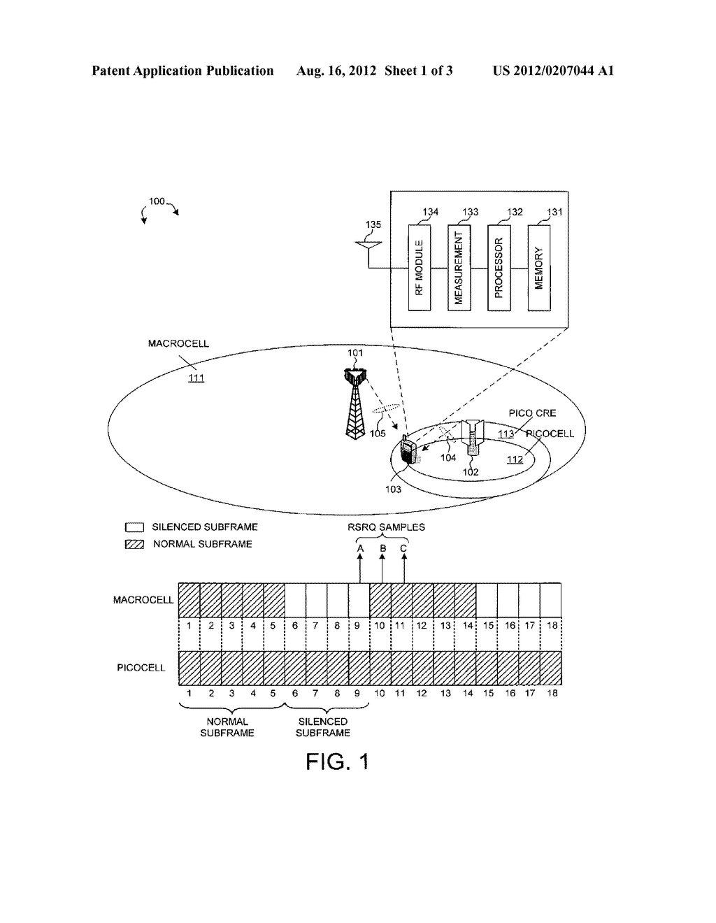 Method of UE RSRQ Measurement Precaution for Interference Coordination - diagram, schematic, and image 02