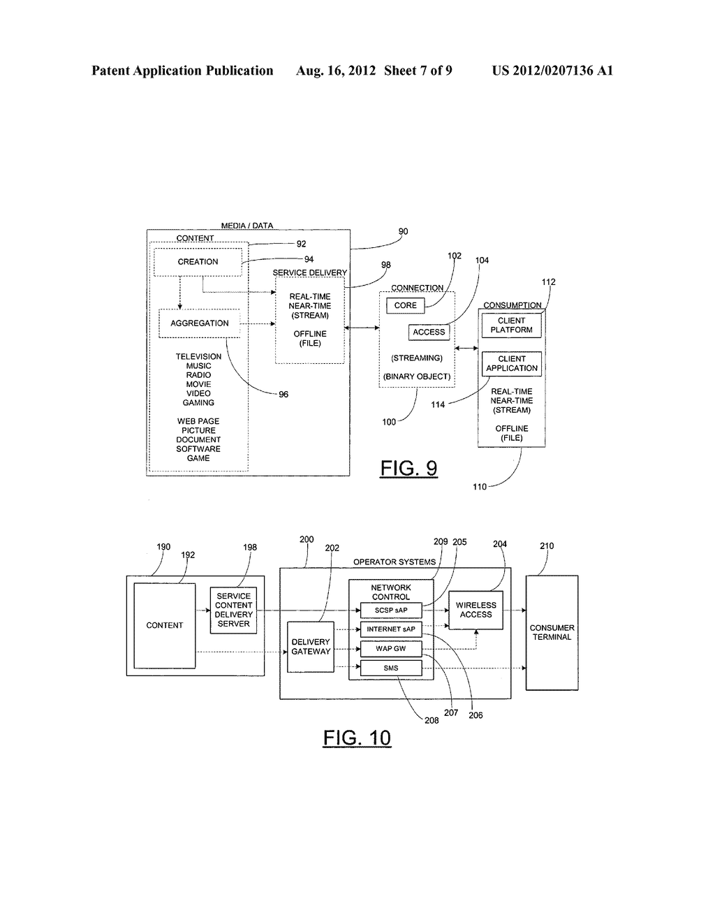 SYSTEM AND ASSOCIATED TERMINAL, METHOD, AND COMPUTER PROGRAM PRODUCT FOR     CONFIGURING AND UPDATING SERVICE ACCESS POINTS AND PROVIDING SERVICE     CONTENT IN THE MOBILE DOMAIN - diagram, schematic, and image 08