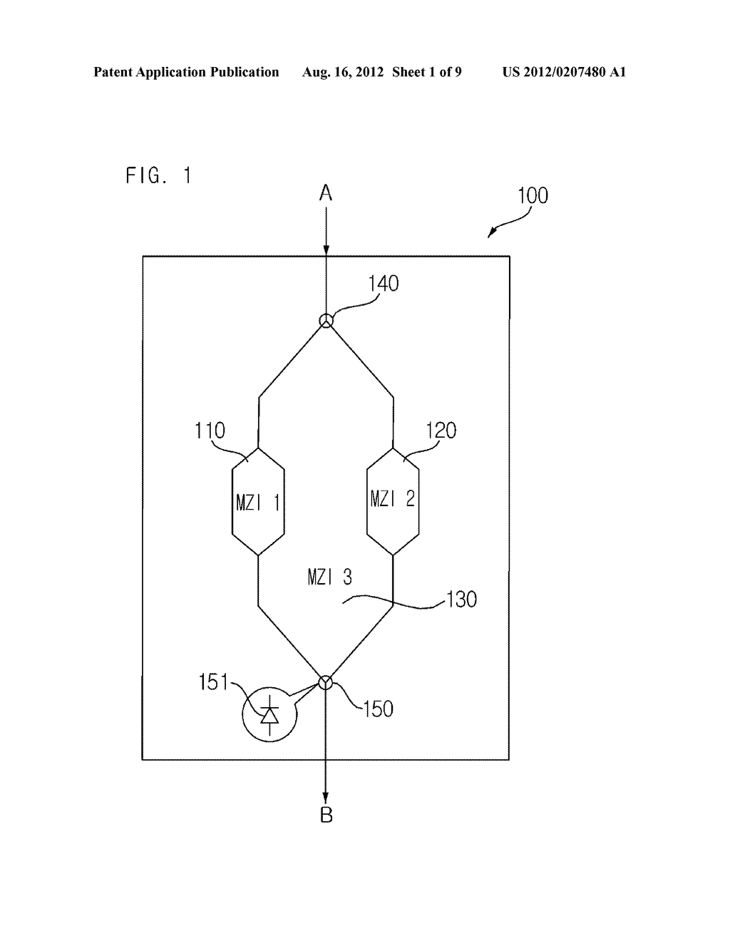 OPTICAL SIGNAL CONTROLLING APPARATUS AND METHOD, AND OPTICAL SIGNAL     GENERATING DEVICE INCLUDING THE OPTICAL SIGNAL CONTROLLING APPARATUS - diagram, schematic, and image 02