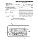 Systems and methods for positioning keys in limited key space of handheld     mobile wireless devices diagram and image