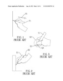 MARKER PEN WITH A BENDING ASSEMBLY diagram and image