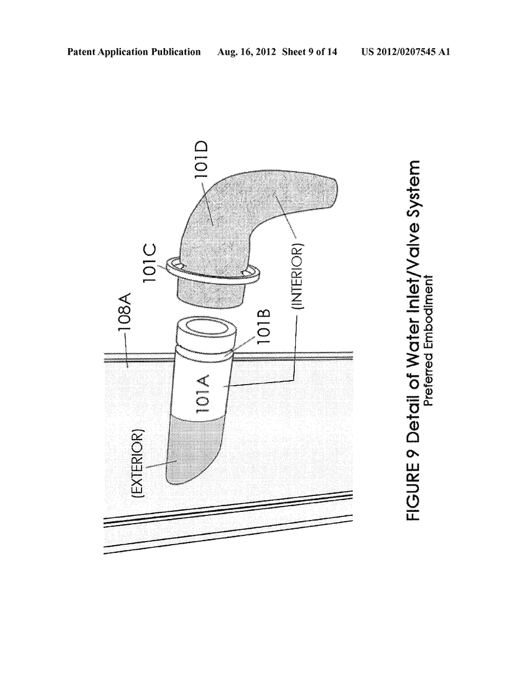 Rapid Deployment, Self-Inflating, Interlocking, Modular Flood-Water     Barrier Wall System - diagram, schematic, and image 10