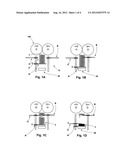 METHOD FOR SEPARATION OF STACKS OF INTERFOLDED SHEETS IN AN INTERFOLDING     APPARATUS diagram and image