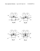 METHOD FOR SEPARATION OF STACKS OF INTERFOLDED SHEETS IN AN INTERFOLDING     APPARATUS diagram and image