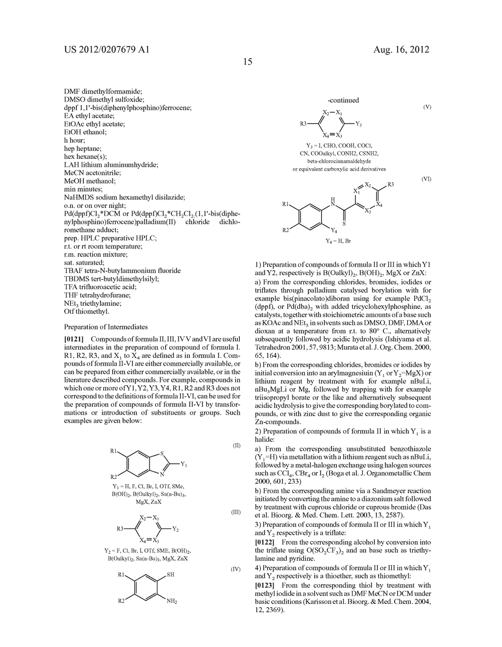 Novel Heteroaryl Substituted Benzothiazoles - diagram, schematic, and image 23