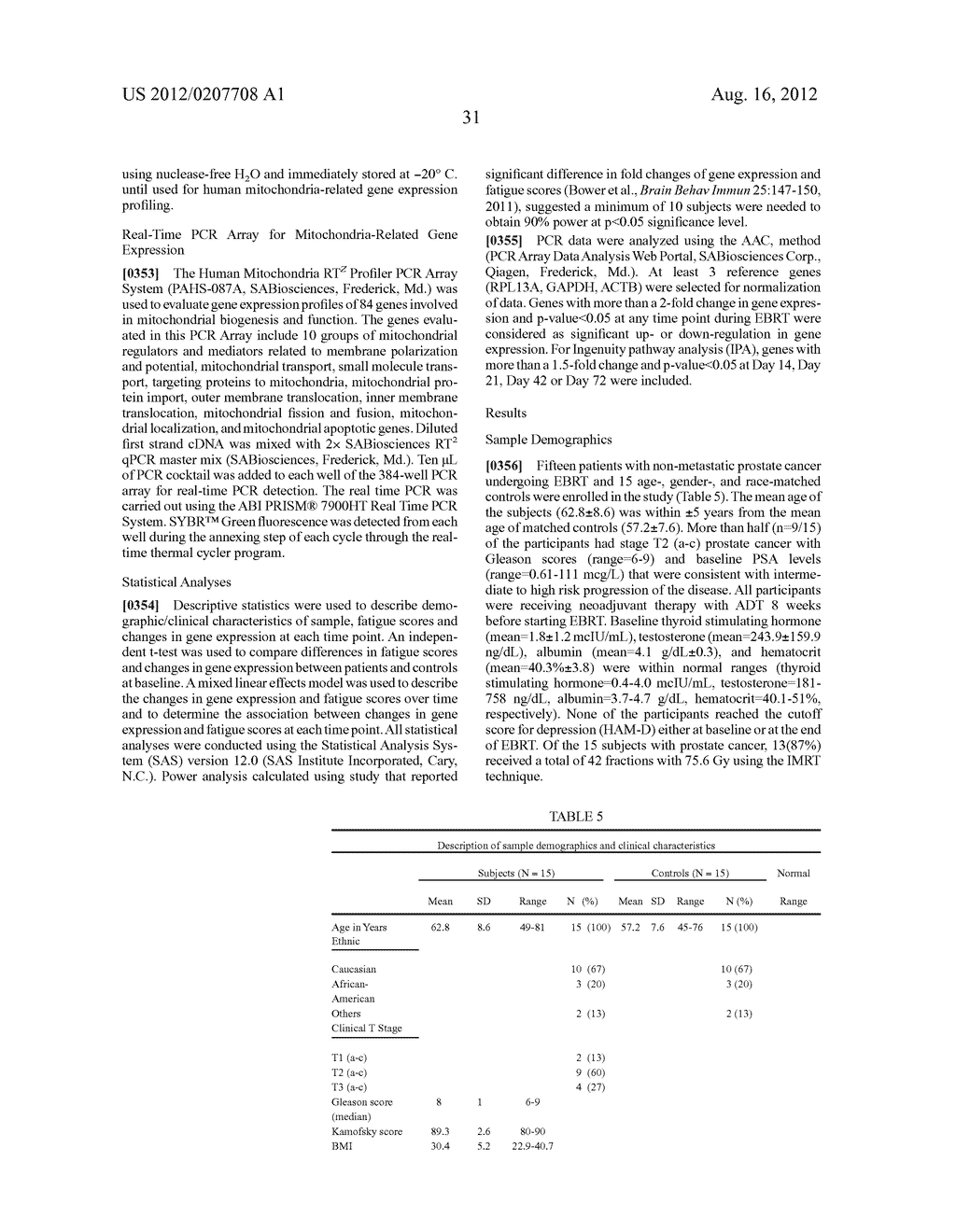 BIOMARKERS FOR CANCER-RELATED FATIGUE AND USE THEREOF - diagram, schematic, and image 42