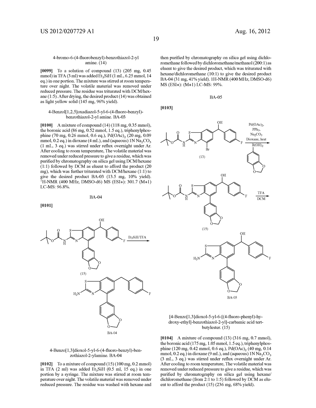 SUBSTITUTED BENZOAZOLE PDE4 INHIBITORS FOR TREATING PULMONARY AND     CARDIOVASCULAR DISORDERS - diagram, schematic, and image 20