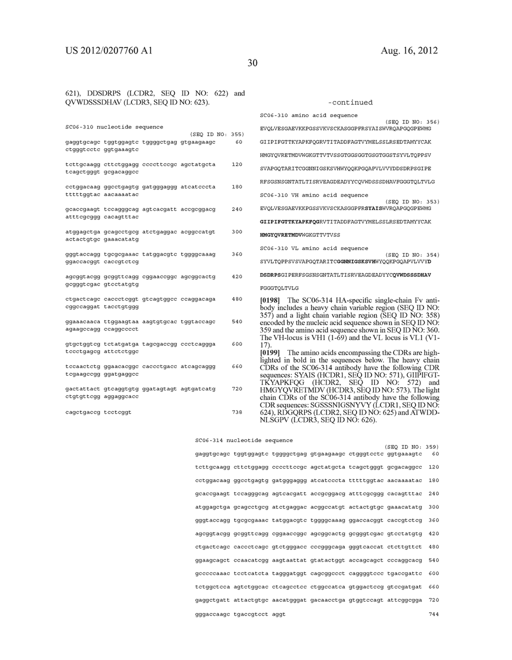 Compositions and Methods for the Therapy and Diagnosis of Influenza - diagram, schematic, and image 68