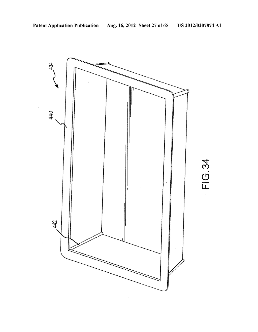 Container Having A Rim Or Other Feature Encapsulated By Or Formed From     Injection-Molded Material - diagram, schematic, and image 28