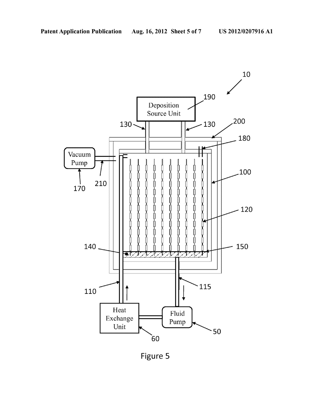 APPARATUS AND METHOD FOR COOLING OR HEATING WORK PIECE IN A VACUUM CHAMBER - diagram, schematic, and image 06