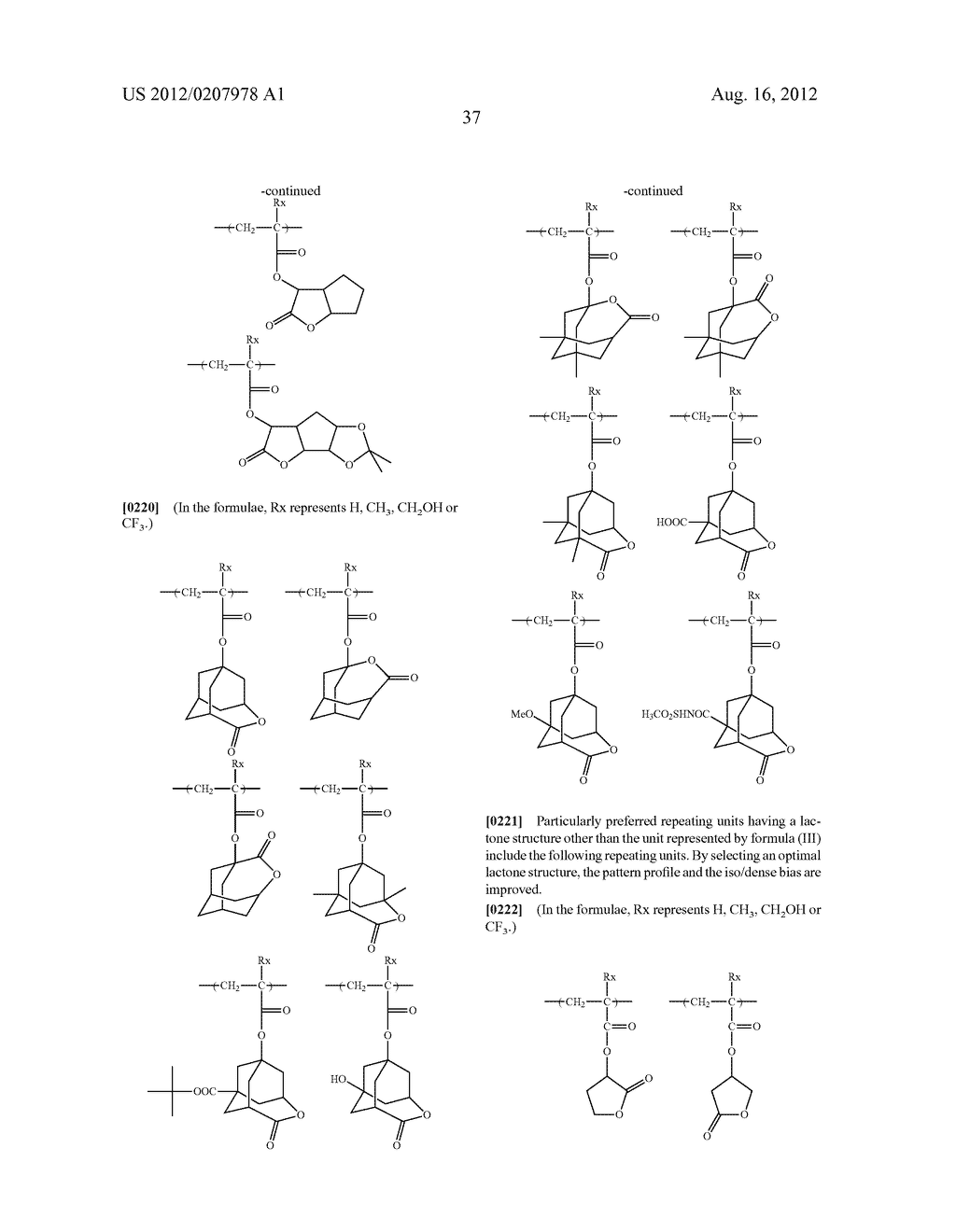 ACTINIC-RAY-SENSITIVE OR RADIATION-SENSITIVE RESIN COMPOSITION, AND RESIST     FILM AND PATTERN FORMING METHOD USING THE SAME COMPOSITION - diagram, schematic, and image 38