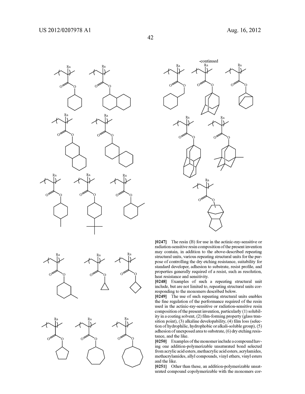 ACTINIC-RAY-SENSITIVE OR RADIATION-SENSITIVE RESIN COMPOSITION, AND RESIST     FILM AND PATTERN FORMING METHOD USING THE SAME COMPOSITION - diagram, schematic, and image 43