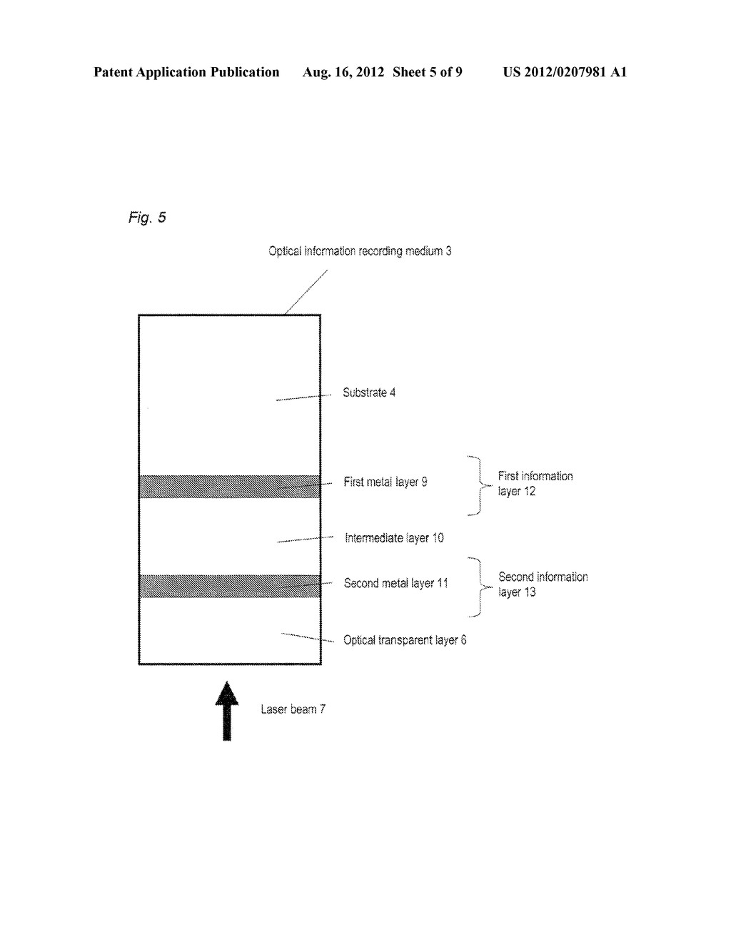 OPTICAL INFORMATION RECORDING MEDIUM AND METHOD FOR PRODUCING SAME - diagram, schematic, and image 06