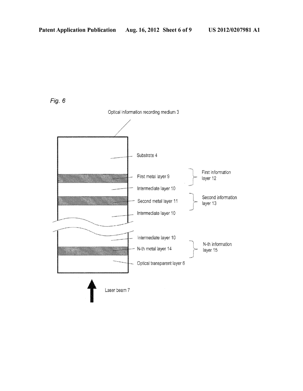 OPTICAL INFORMATION RECORDING MEDIUM AND METHOD FOR PRODUCING SAME - diagram, schematic, and image 07