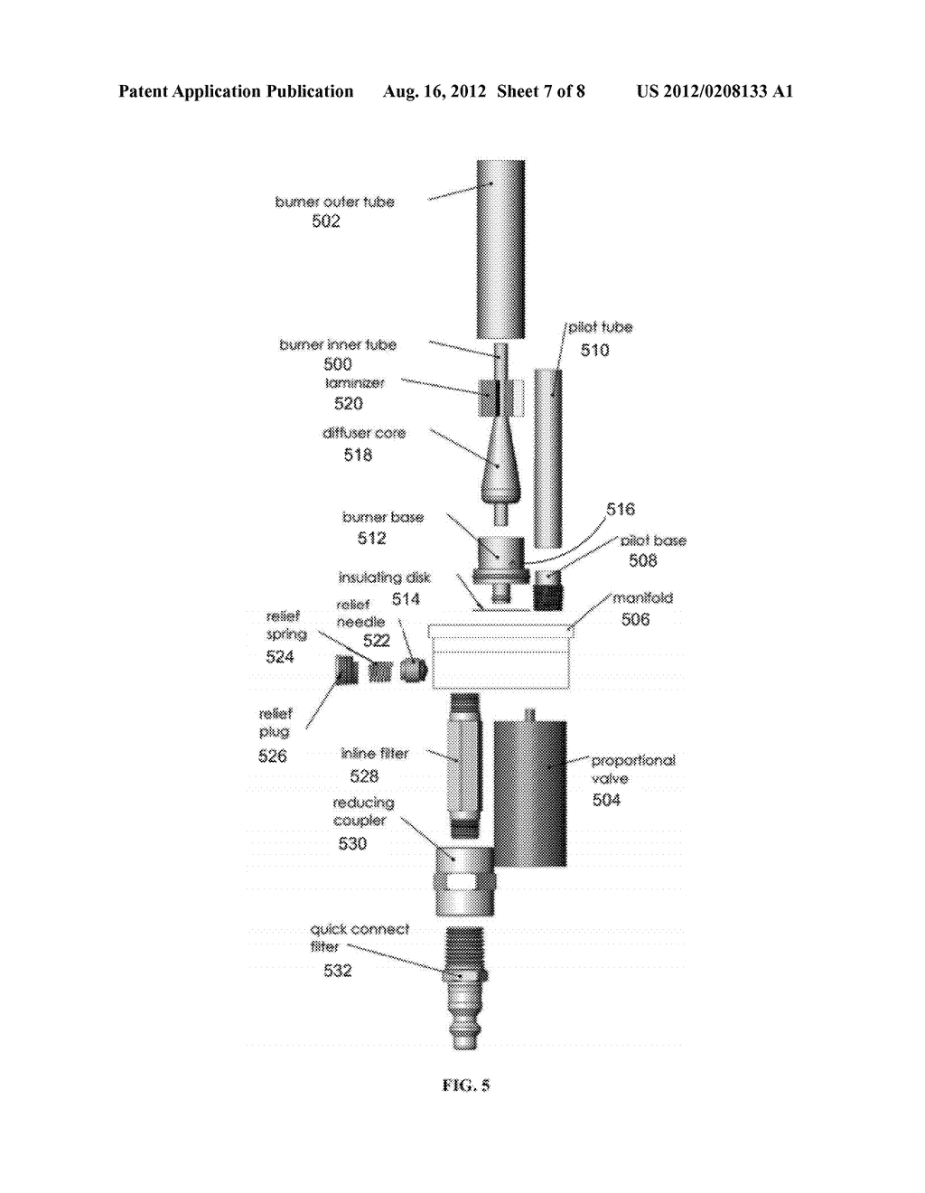 MULTI-STAGE DECORATIVE BURNER - diagram, schematic, and image 08