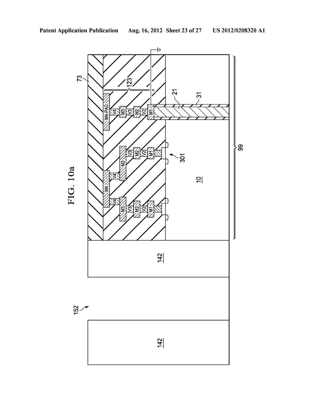 On-Chip RF Shields  with Front Side Redistribution Lines - diagram, schematic, and image 24