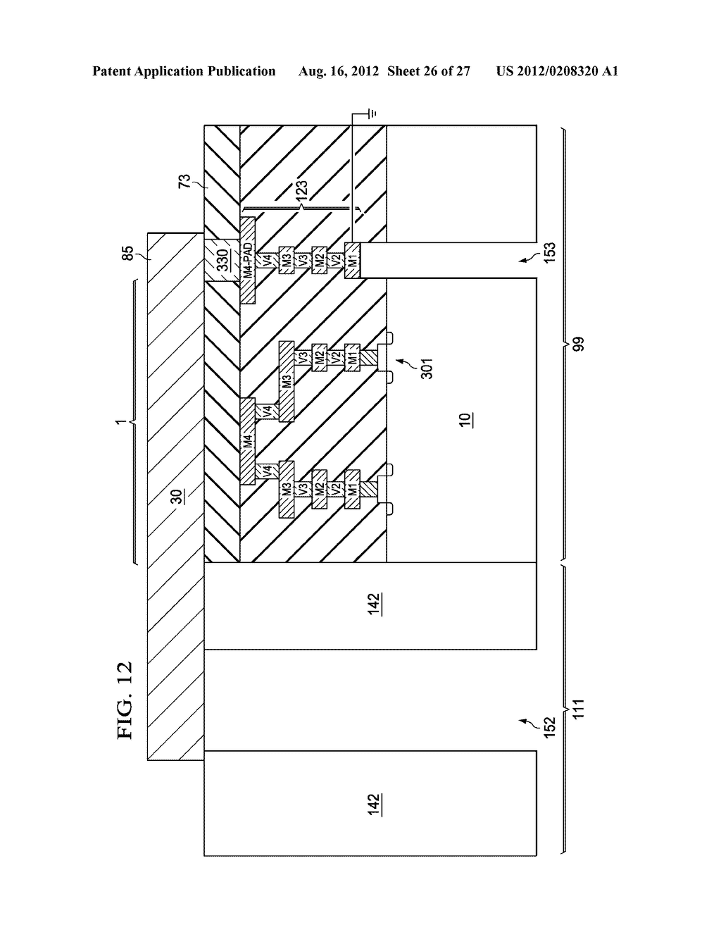 On-Chip RF Shields  with Front Side Redistribution Lines - diagram, schematic, and image 27