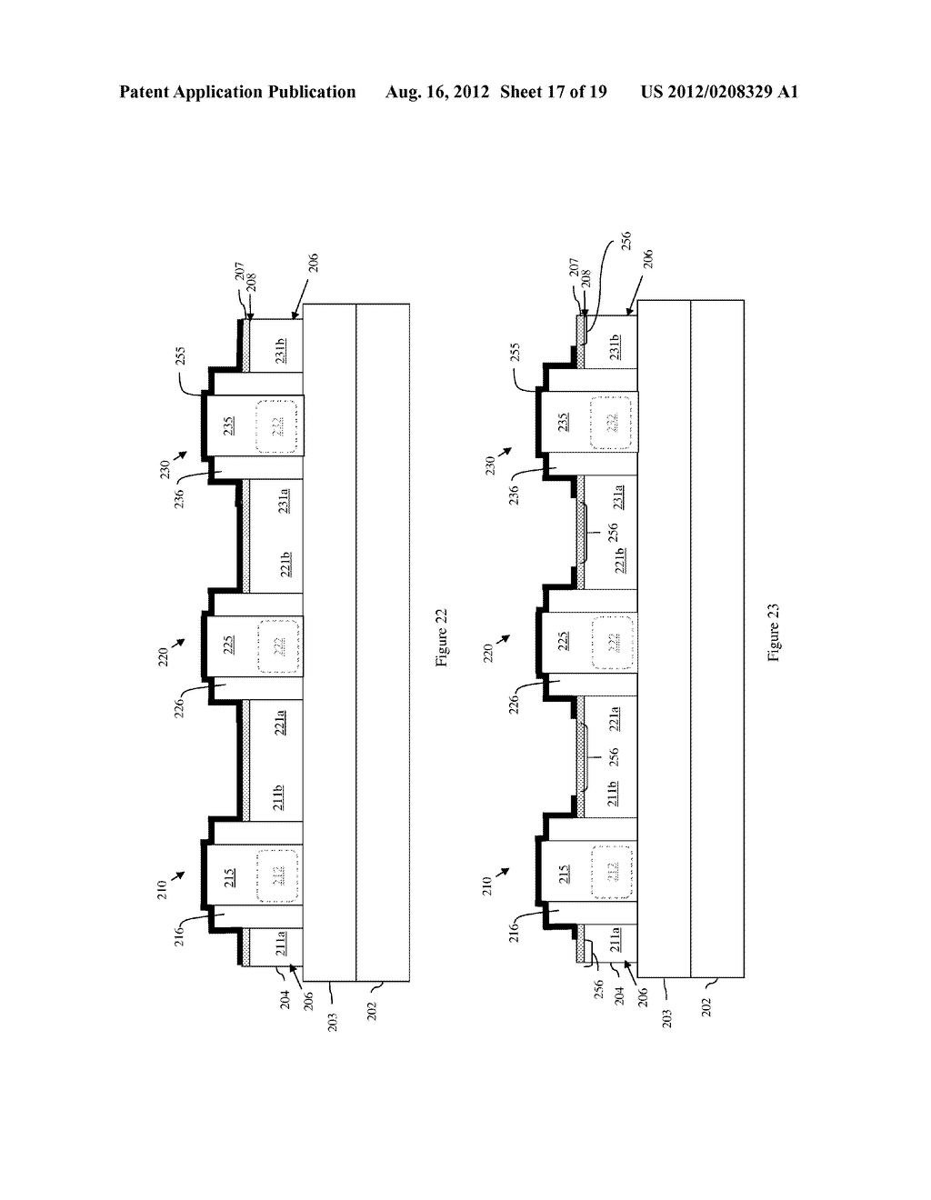 INTEGRATED CIRCUIT DEVICE WITH SERIES-CONNECTED FIELD EFFECT TRANSISTORS     AND INTEGRATED VOLTAGE EQUALIZATION AND METHOD OF FORMING THE DEVICE - diagram, schematic, and image 18