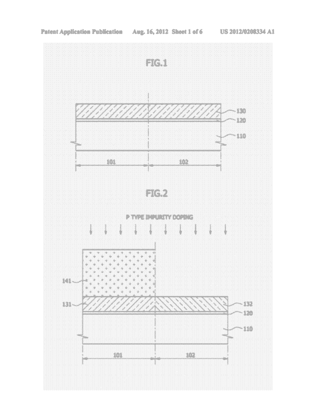 METHODS OF FABRICATING A DUAL POLYSILICON GATE AND METHODS OF FABRICATING     A SEMICONDUCTOR DEVICE USING THE SAME - diagram, schematic, and image 02